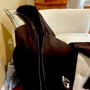 Juicy Couture Y2K Vintage Reversible Fur Hoodie